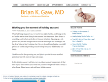 Tablet Screenshot of briankgawmd.com